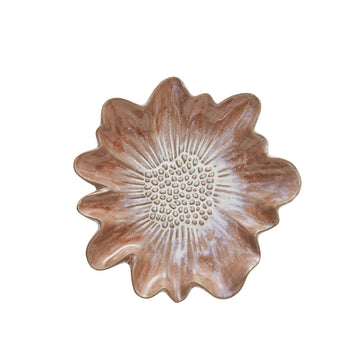 Florilla väggdekoration Ø21,1 cm. rosa keramik