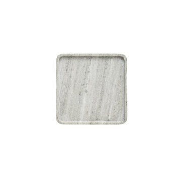 Elina bricka 25x25 cm. mørk sand