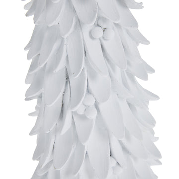 Serafina julgran H47 cm. vit