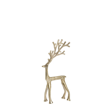 Marely dekoration H32 cm. ljust guld