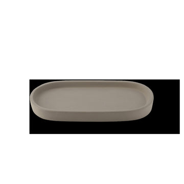 Clean Oval bricka i betong