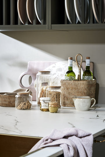 Amera såskanna H8,5 Ø cm. beige