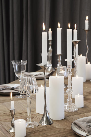 Cala ljushållare H35 cm. silver