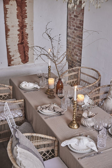 Camille förrättstallrik H2,5 Ø20,5 cm. benvit