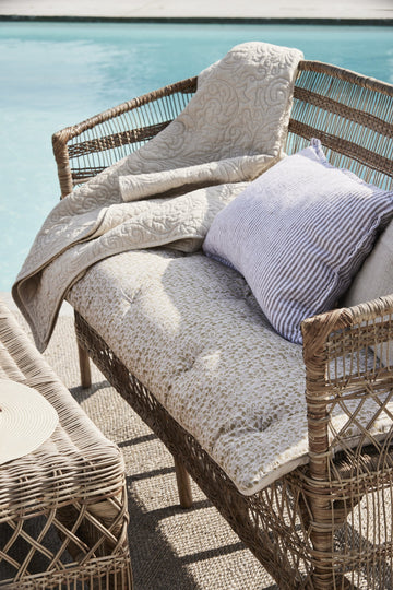 Fiona putetrekk L60XB40 cm. mørkegrå 100% lin