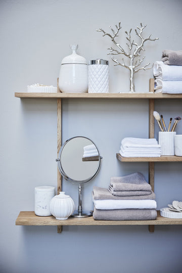 Molli badhandduk 140x70 cm. vit 100 % ekologisk bomull