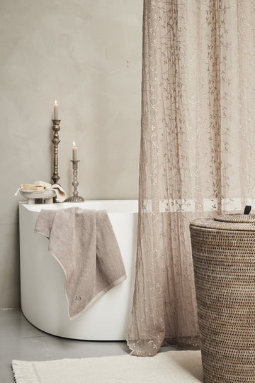 Misella ljushållare H49,5 cm. antikt silver