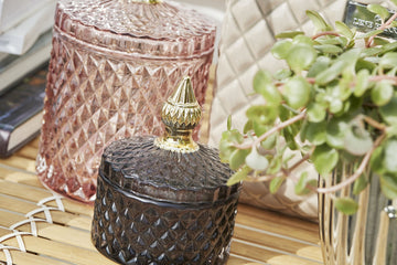 Miya krukka H10,5 Ø8,5 cm. mørkegrå