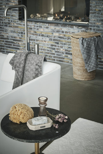 Norah tvättkorg H60 Ø41 cm. natur