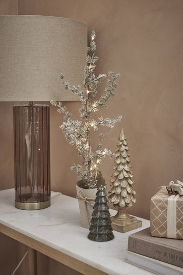 Elina dekorativa träd 16 cm. grön