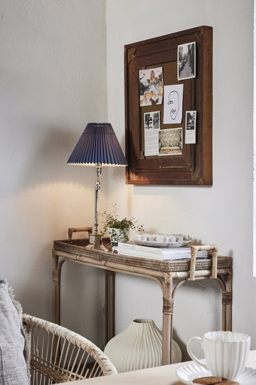 Cala ljushållare H42 cm. silver