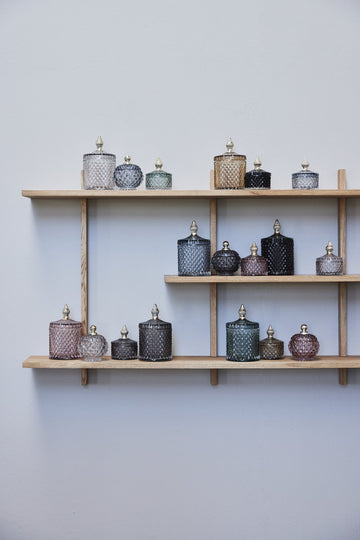 Miya krukka H11 Ø10 cm. lysegrå