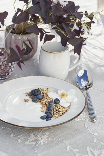 Amera bricka H3,5 Ø cm. beige