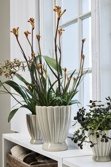 Shenella kruka H15 Ø12,5 cm. sand