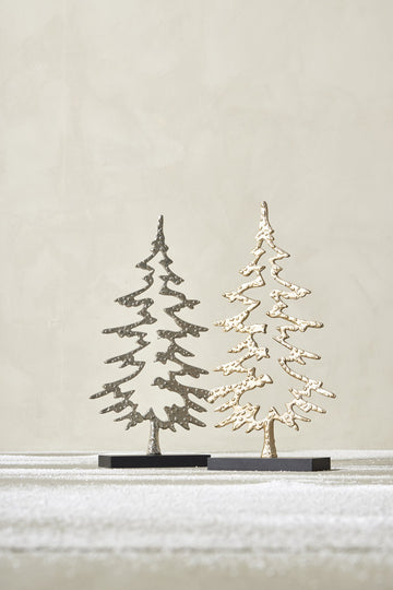 Lavola dekorativa träd 48,5 cm. silver