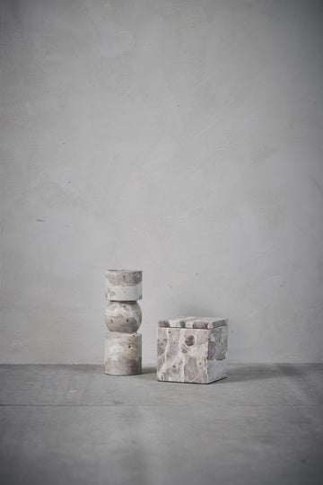 Ellia ljushållare H23 Ø9 cm. sand