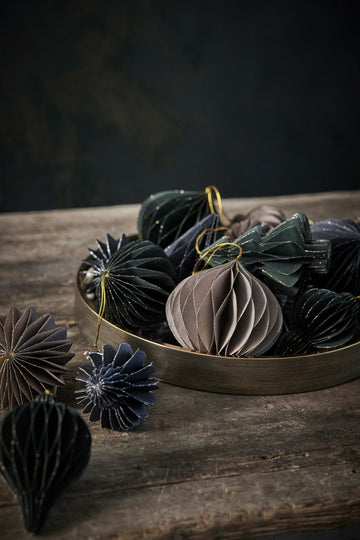 Saria bricka Ø45 cm. antikt guld