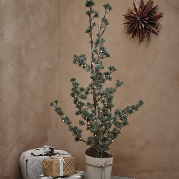 Pinea LED-julträd H115 grön