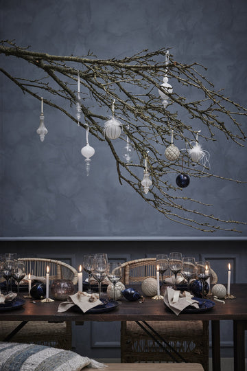 Norille julkula 9 cm benvit