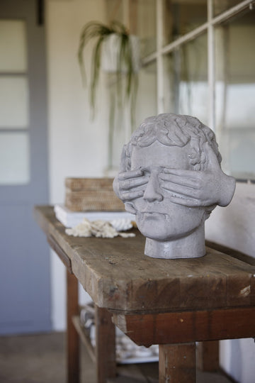 Serafina dekoration H30 Ø cm. grå