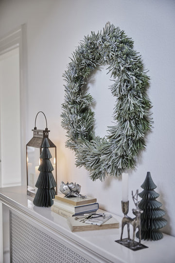 Misella ljushållare H20 cm. antikt silver