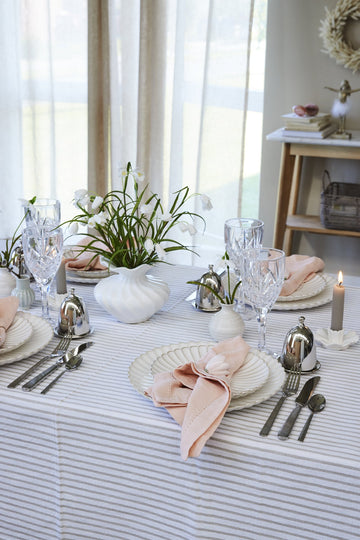 Angela servetter H cm. ljusrosa