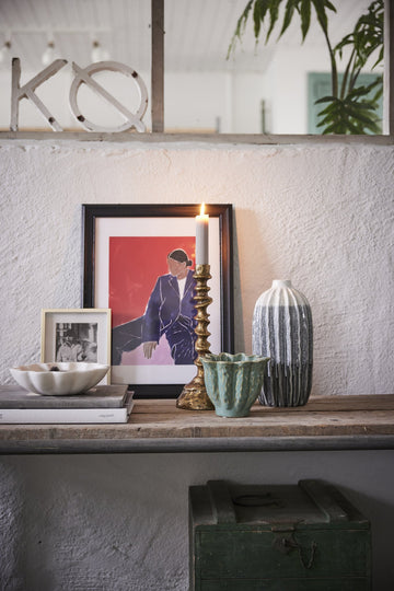 Ellia skål Ø20 cm. vit marmor