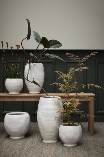 Catharinia kruka H20 Ø22 cm. benvit