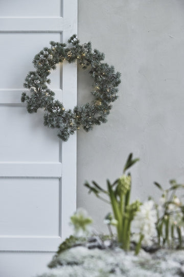 Vintia krans H10 Ø55 cm. grön