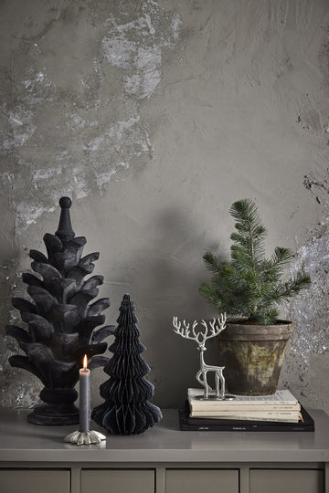 Caville ljushållare 2,5 cm. silver