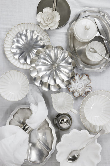 Sigrid äggkopp H10 Ø8 cm. silver