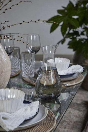 Victorinne karaff H25 Ø12 cm. røykfarget