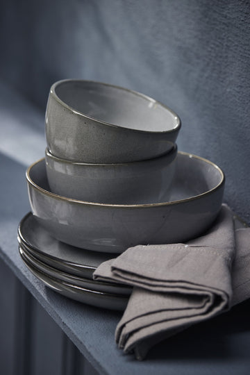 Amera skål H7,5 Ø12 cm. grå