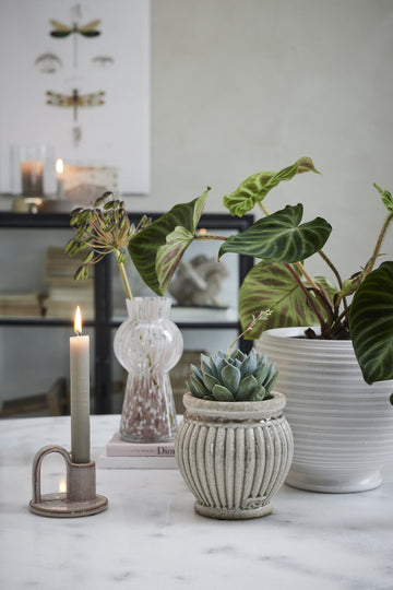 Catharinia kruka H25 Ø29 cm. benvit