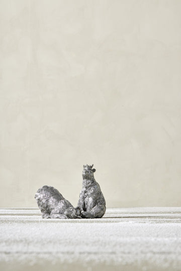 Sebina kunglig isbjörnsfigur 11,5 cm. antikt silver