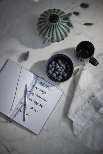 Amera krus H9,5 Ø7,5 cm. blå