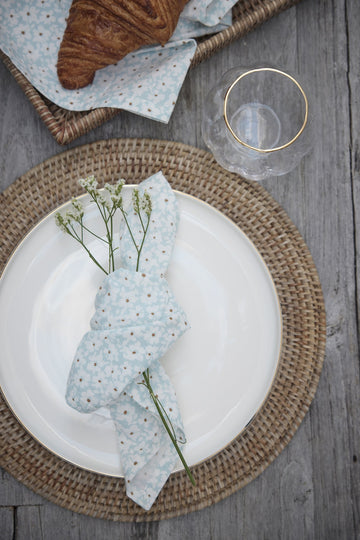 Norah underlägg H0,8 Ø35 cm. natur