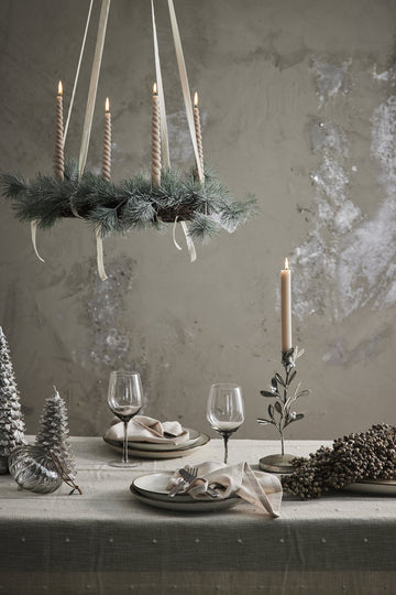 Vintia krans H15 Ø60 cm. grön