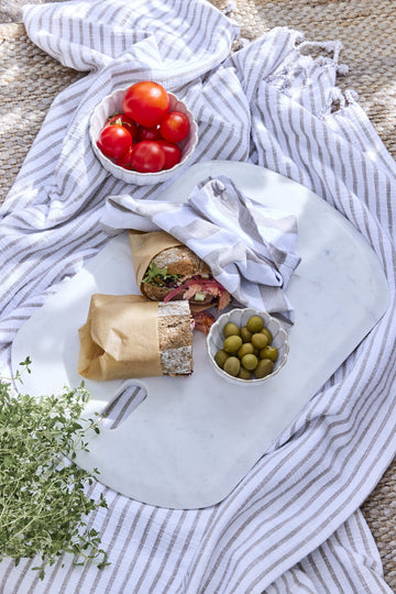 Camille skål H6,7 Ø12,5 cm. benvit