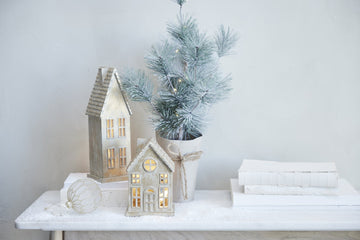 Missia julgranshängare 8 cm ljust guld