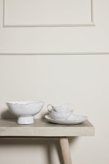 Milla skål 22,5x24 cm. vit