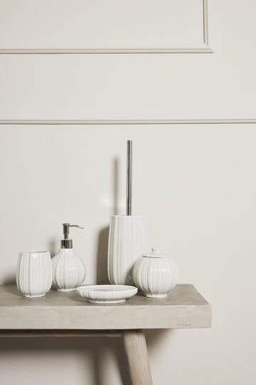 Lily dispenser H16,3 cm. brun sand