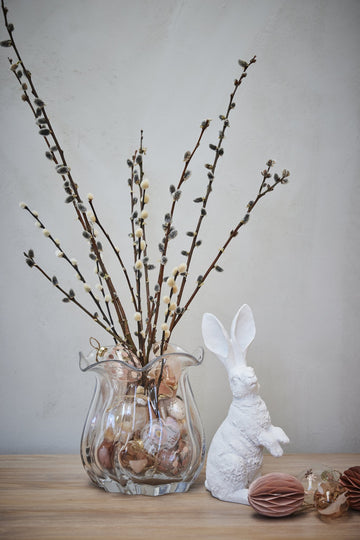 Scarlett vas H20 cm. transparent glas