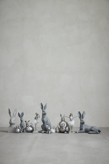 Semilla påskharefigur H8,4 cm. Silver