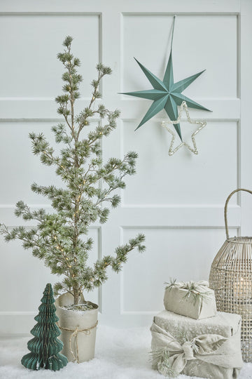 Pinea LED-julträd H115 grön