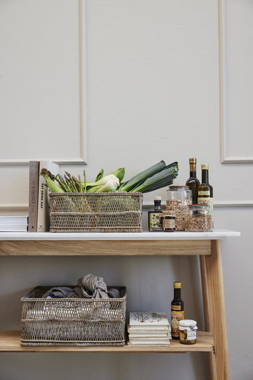 Norah väskset 30x40 cm. natur