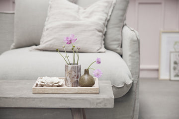 Helene vas H9 Ø8 cm. brun