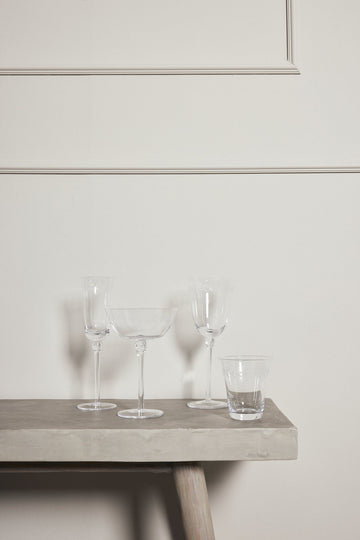 Dauphine champagneglas 18 cl. transparent
