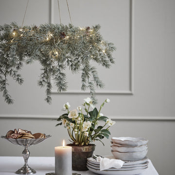 Philine bricka H17 cm. antikt silver