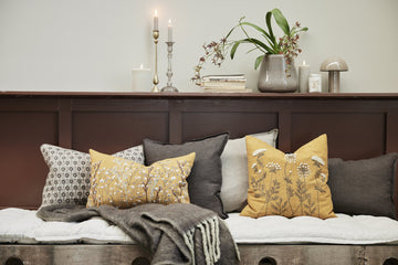 Efina putetrekk 60x40 cm. brun